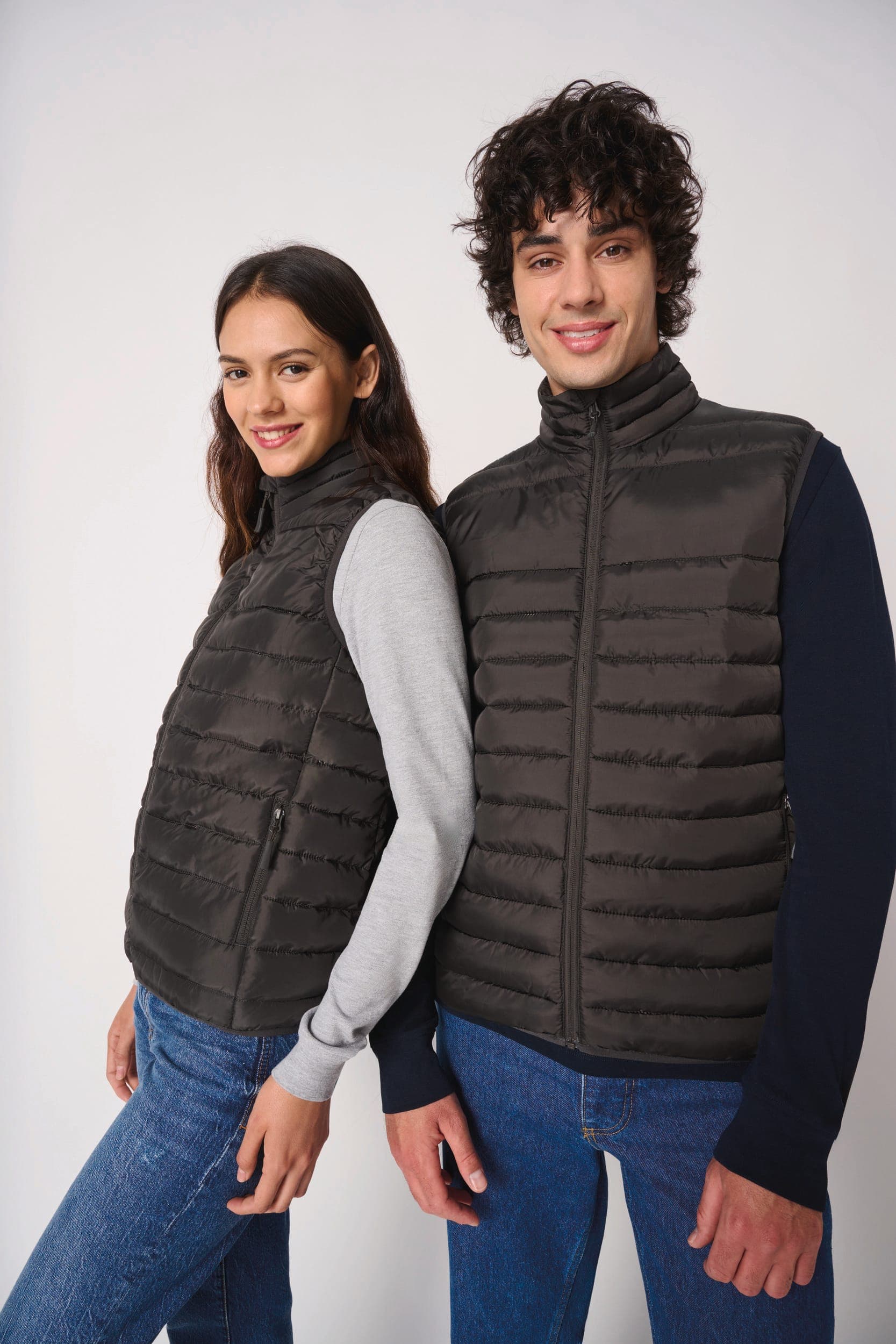 Bodywarmer matelassé homme en situation