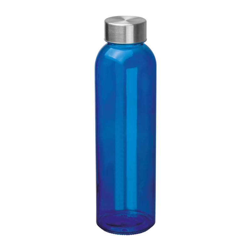 Bouteille en verre « Indianapolis » coloris Bleu