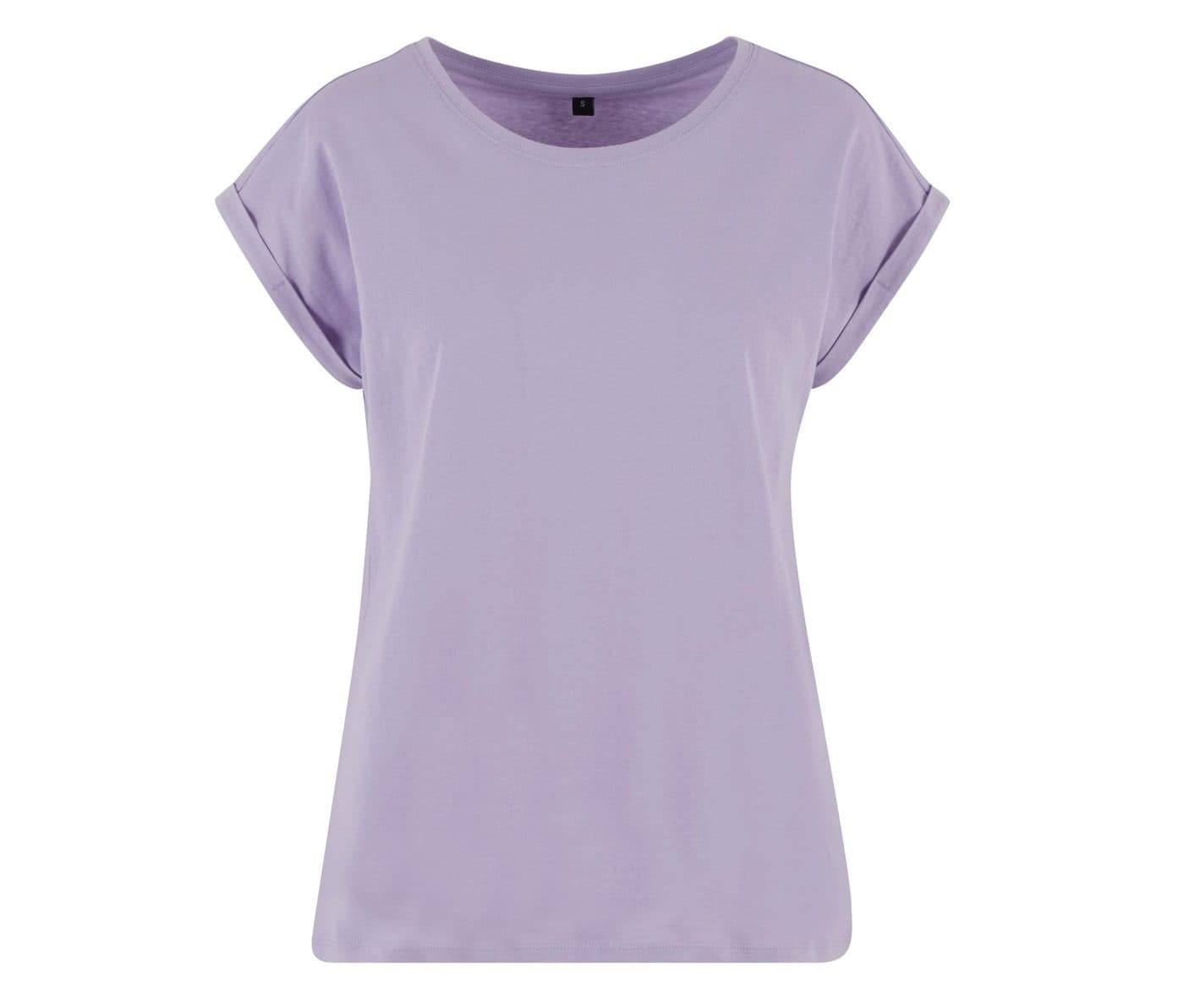 LADIES REGULAR EXTENDED SHOULDER TEE coloris Lilas
