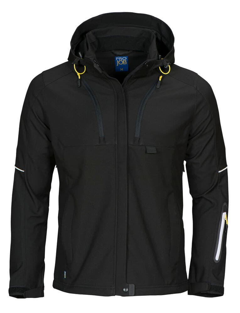 3412 VESTE SOFTSHELL FEMME coloris Noir