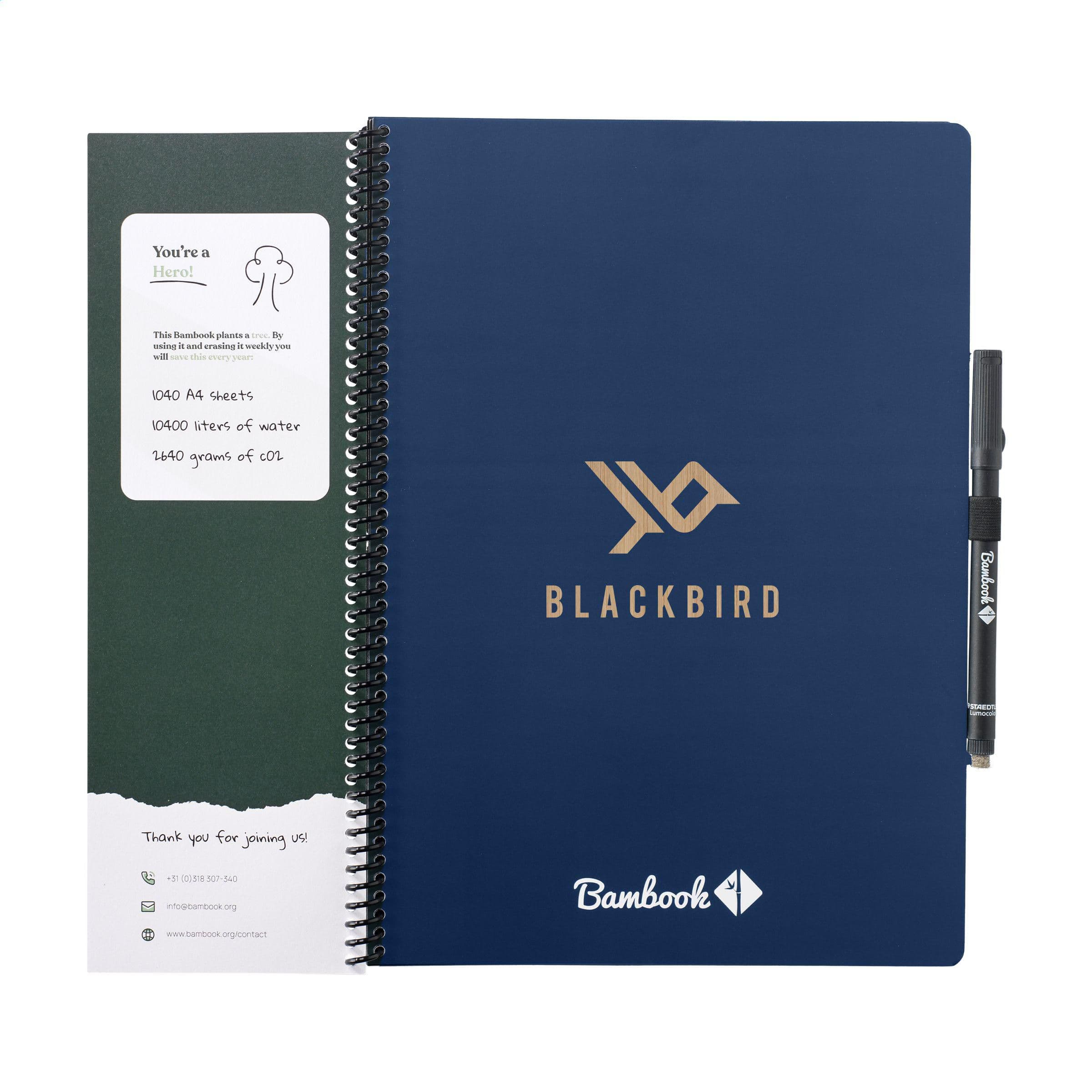 Carnet de notes Bambook Classic Original A4 en situation