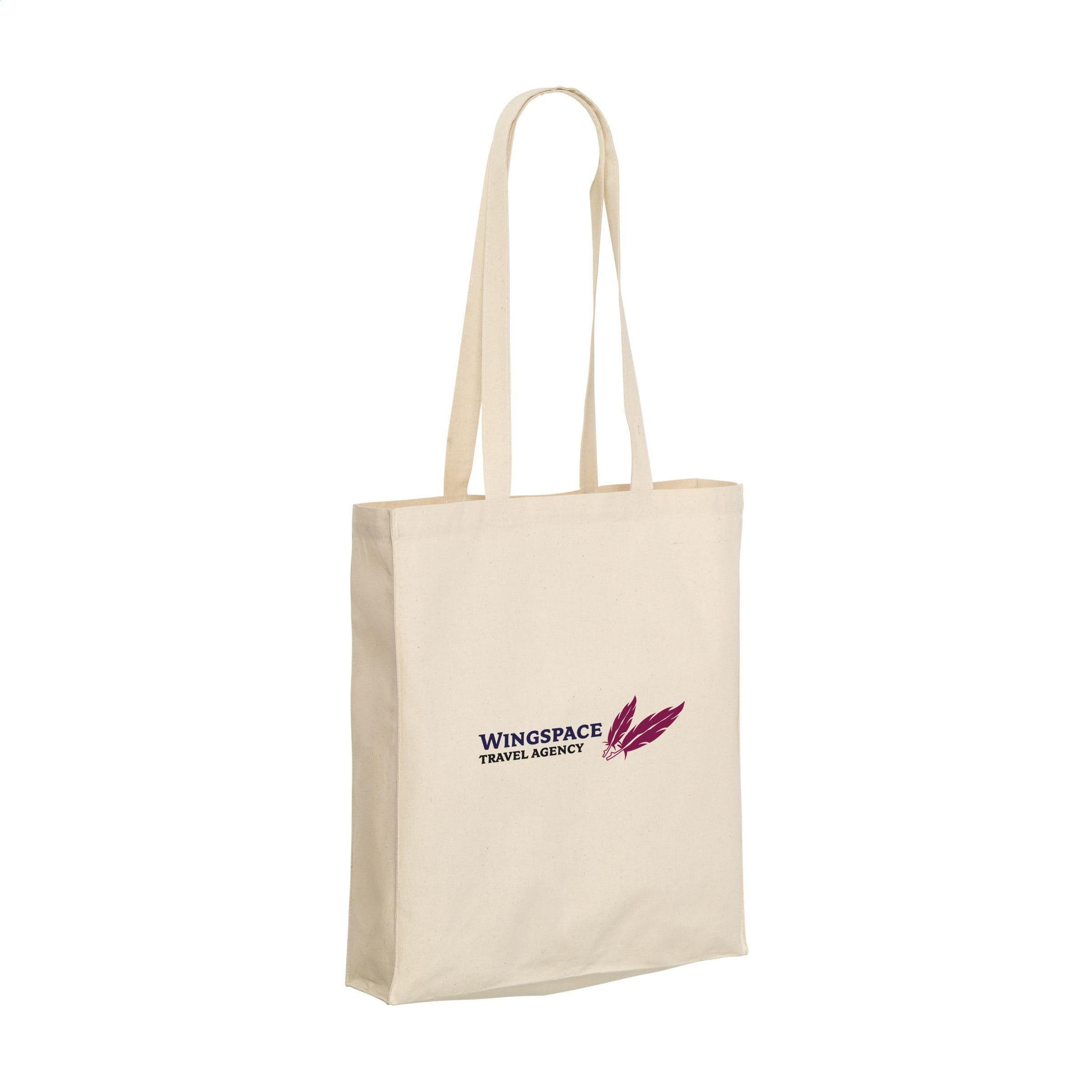 Sac en coton Natural Square (165 g/m²) en situation