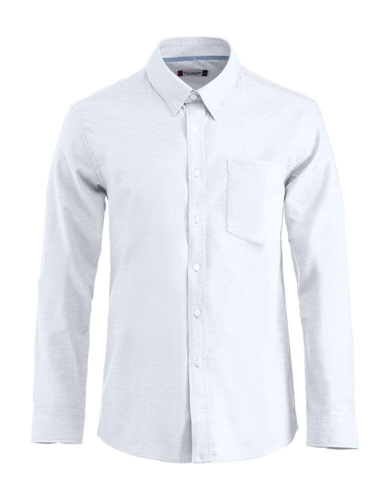 Clique Oxford Shirt coloris Blanc