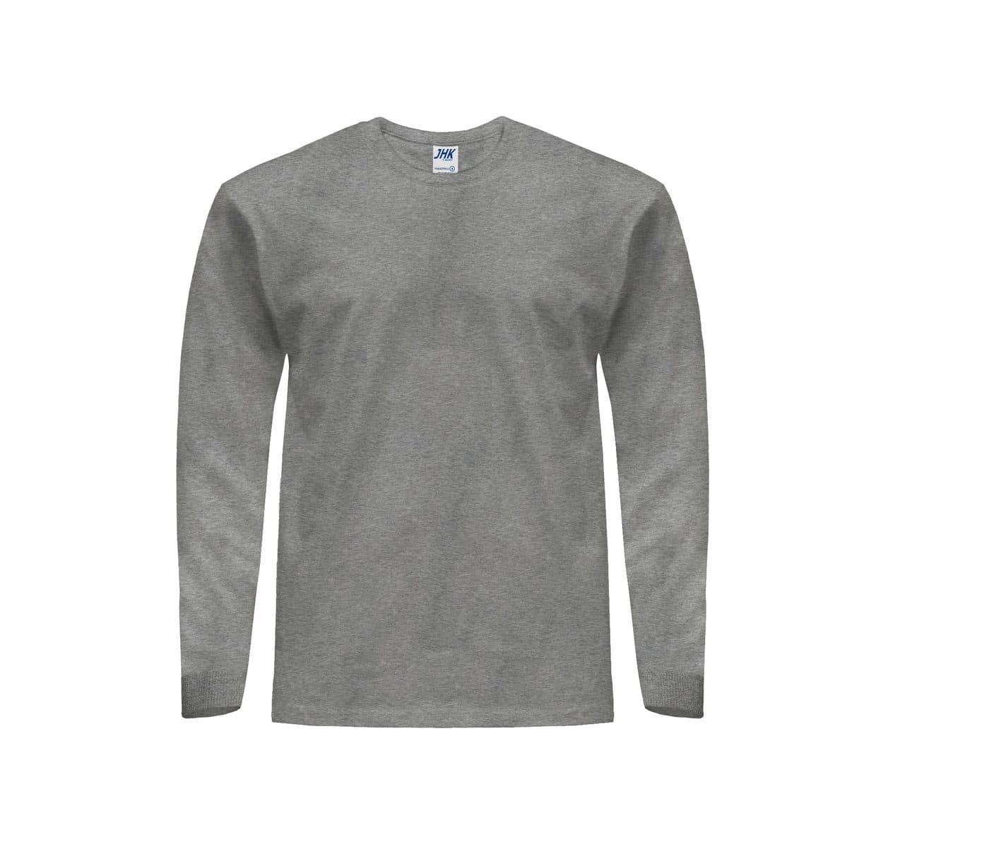 HIT T-SHIRT LONG SLEEVES coloris Gris chiné