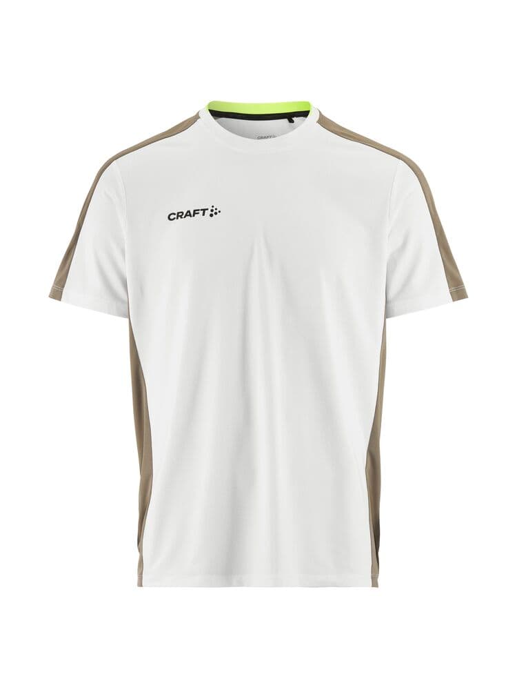Craft Evolve 2.0 contrast jersey m coloris Beige / Blanc