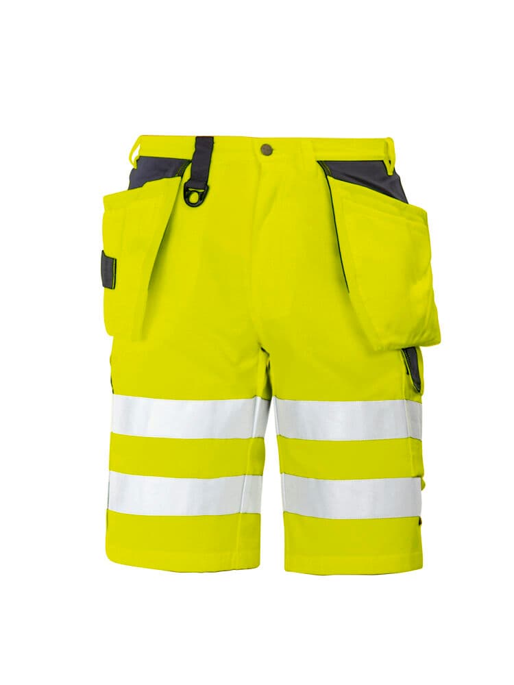 6503 SHORT SIGNALISATION AVEC POCHES JEANS EN ISO 20471 CLASSE 2