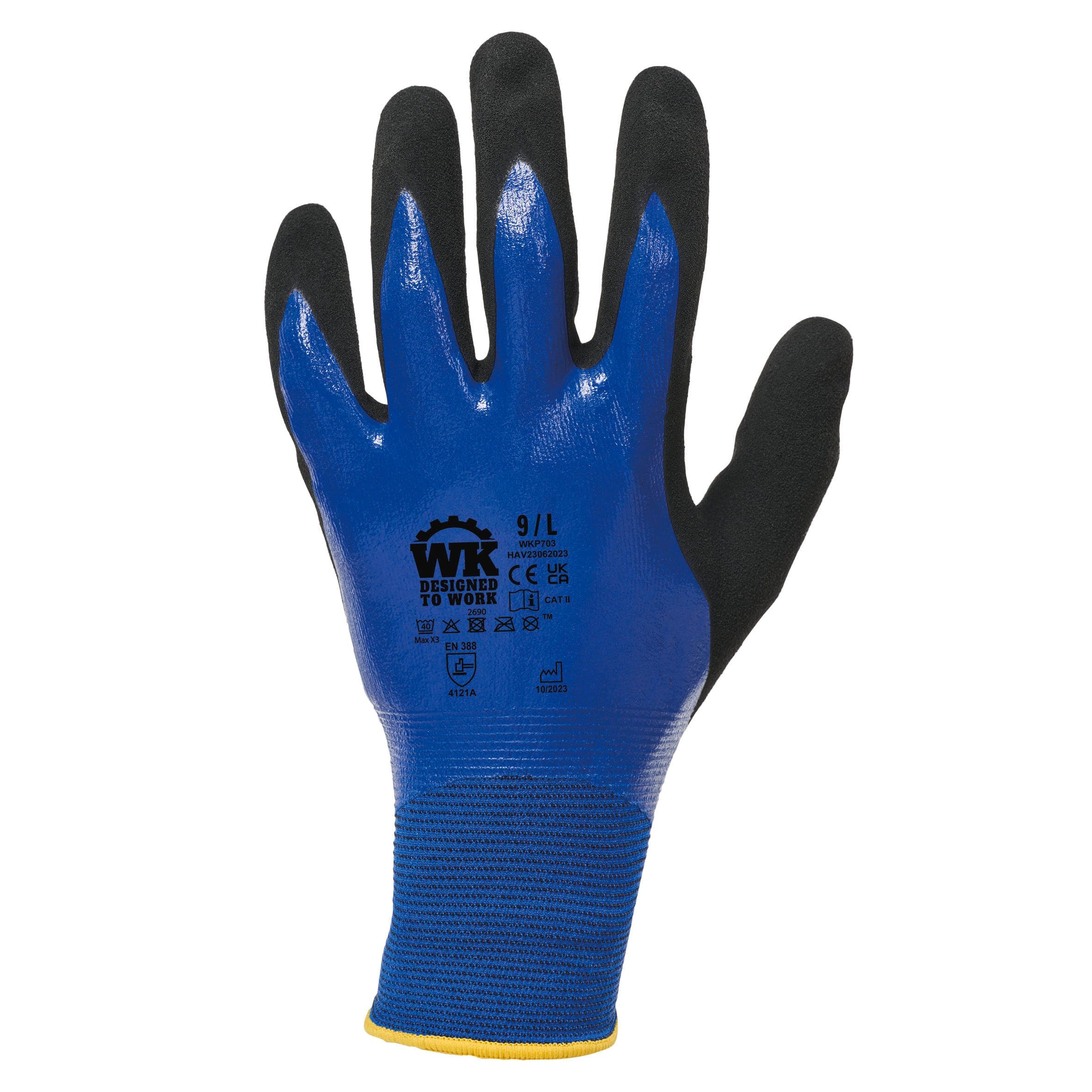 Gants de manutention en environnements humides