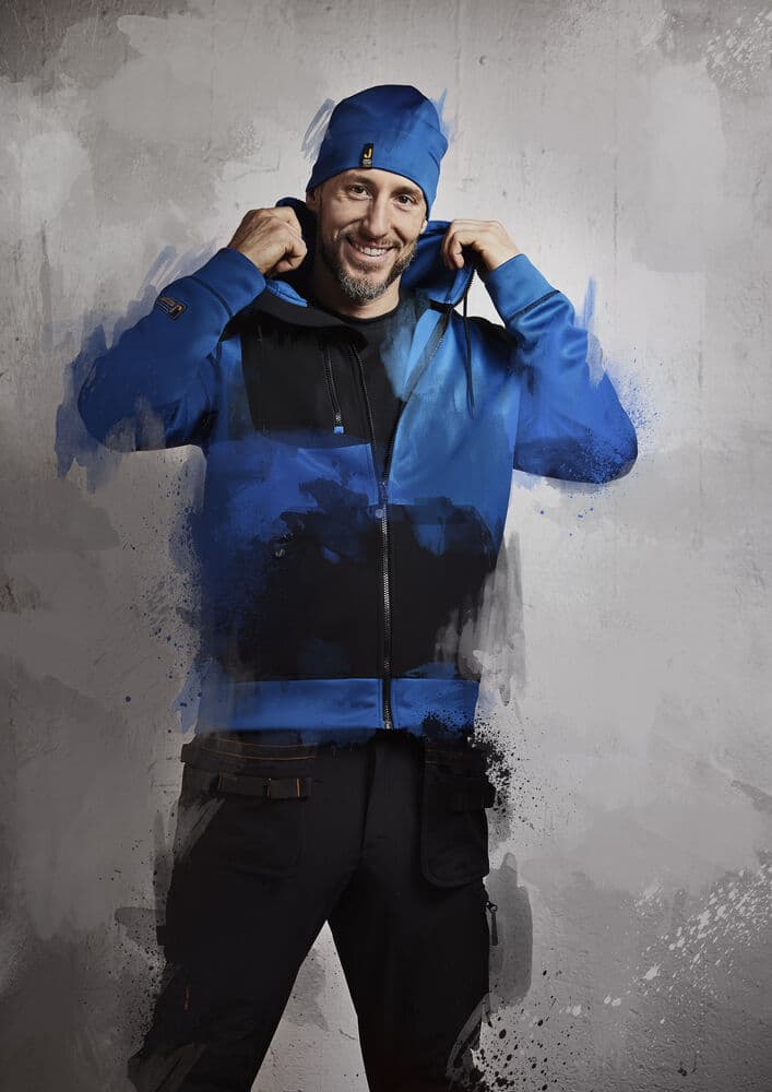 Jobman 5303 Hoodie Spun Dye en situation