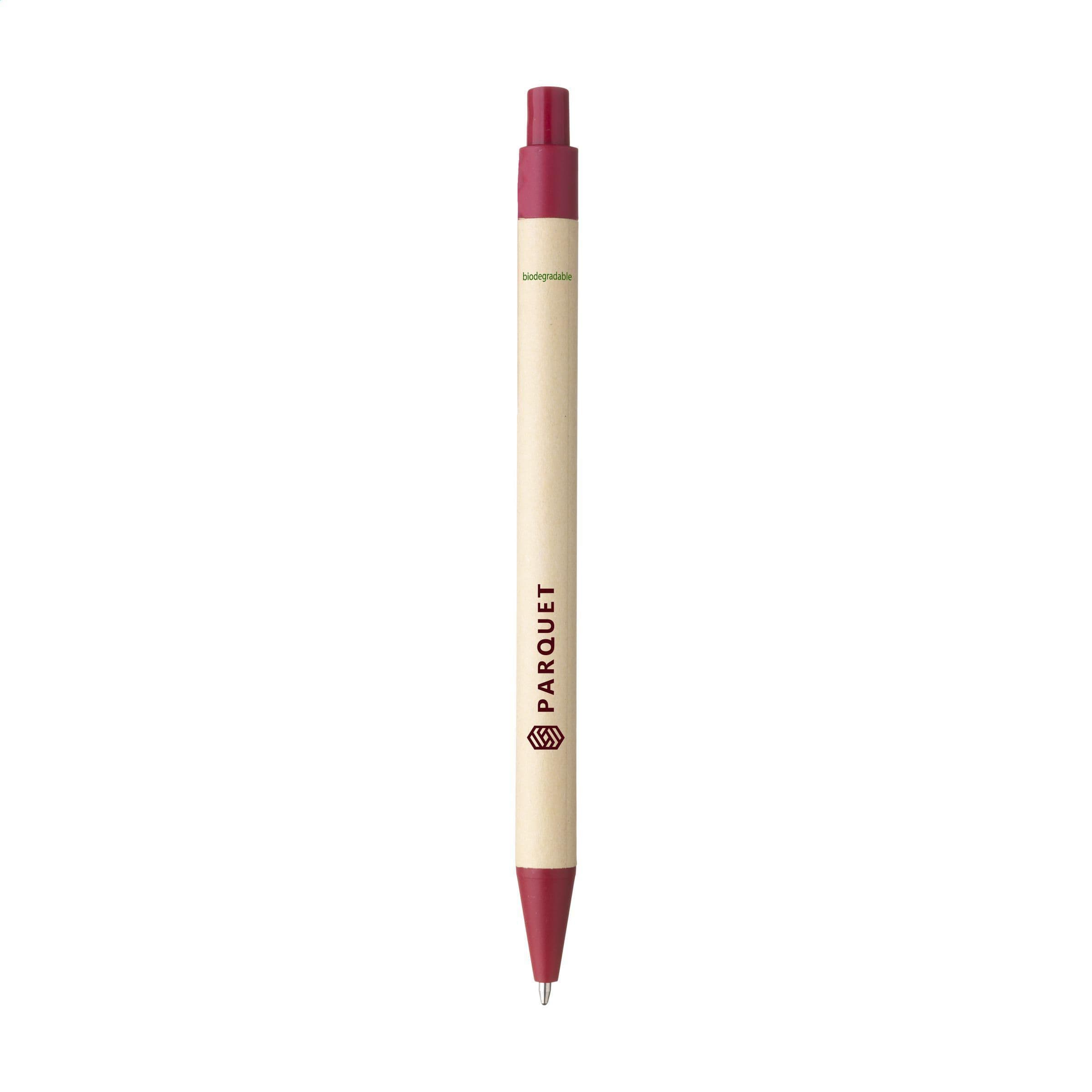 Stylo Bio Degradable naturel en situation