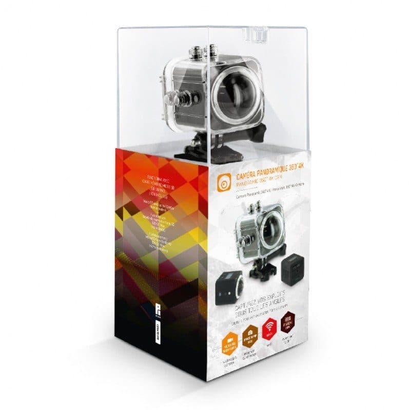 CAMERA PANORAMIQUE 360° 4K en situation