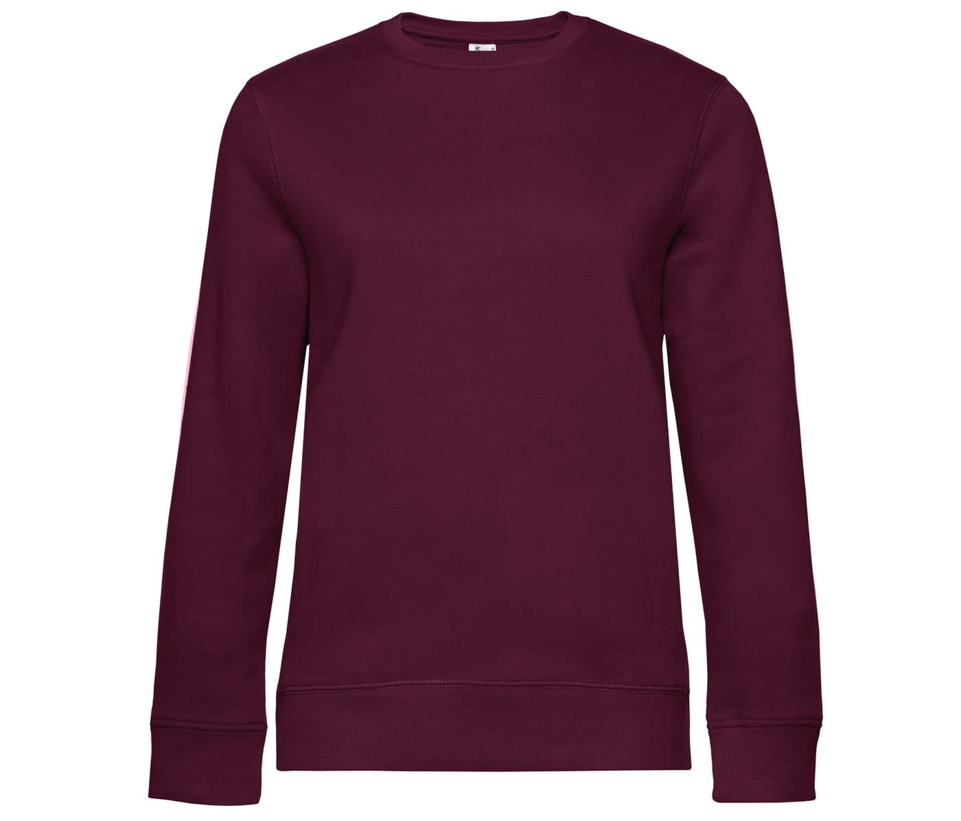 B&C QUEEN CREW NECK coloris Cerise foncé