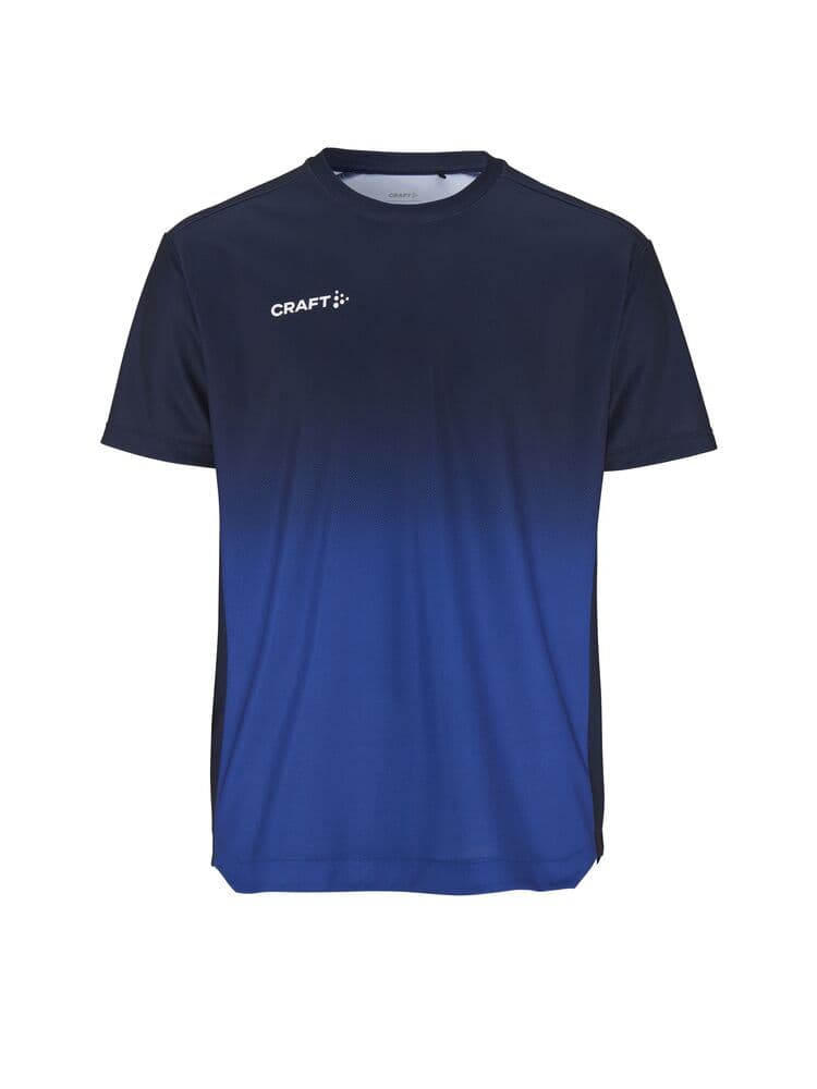 Craft Evolve 2.0 structured graphic jersey m coloris Bleu / Bleu marine