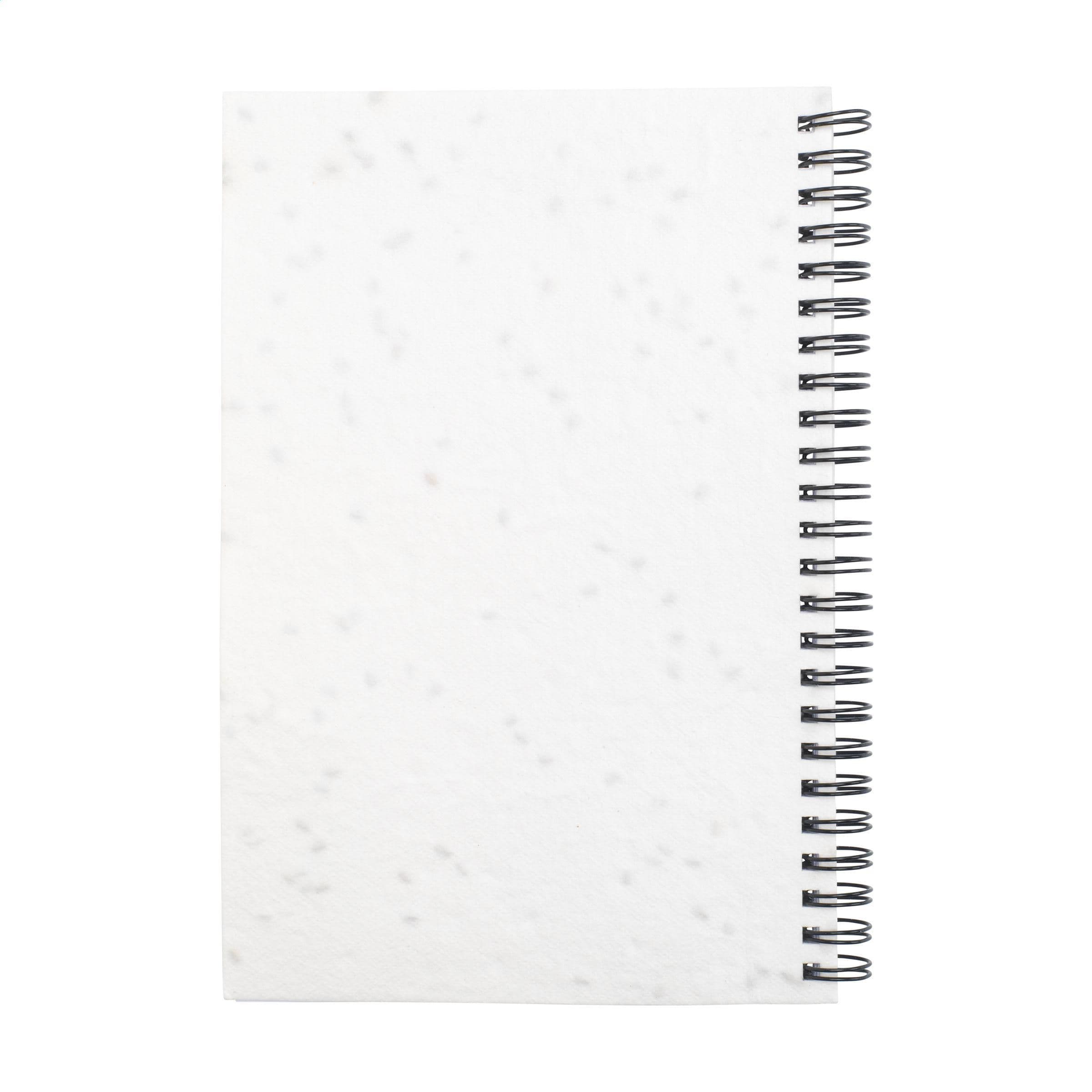 Carnet de notes A5 Seed Paper en situation