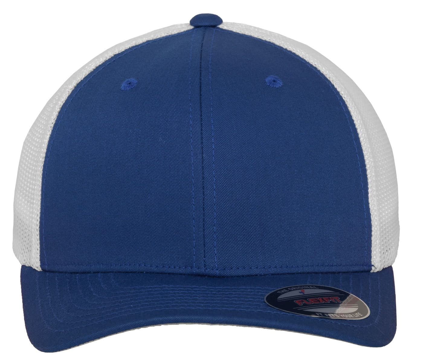 FLEXFIT MESH TRUCKER 2-TONE coloris Bleu roi / Blanc