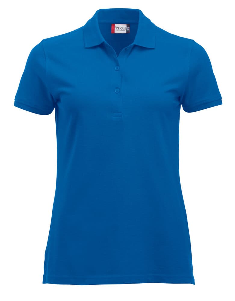 Clique Classic Marion S/S Polo coloris Bleu roi