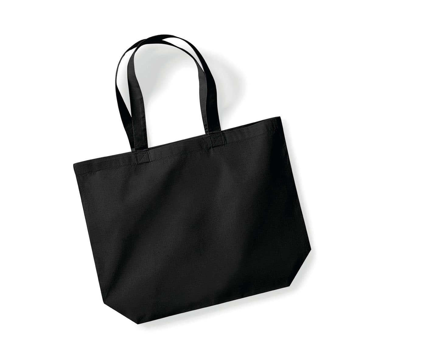 ORGANIC PREMIUM COTTON MAXI TOTE coloris Noir