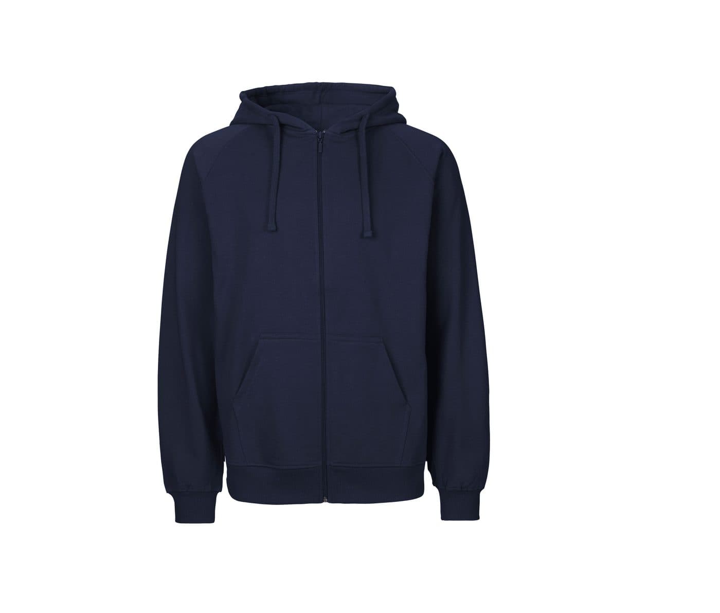 MENS HOODIE WITH ZIP coloris Marine