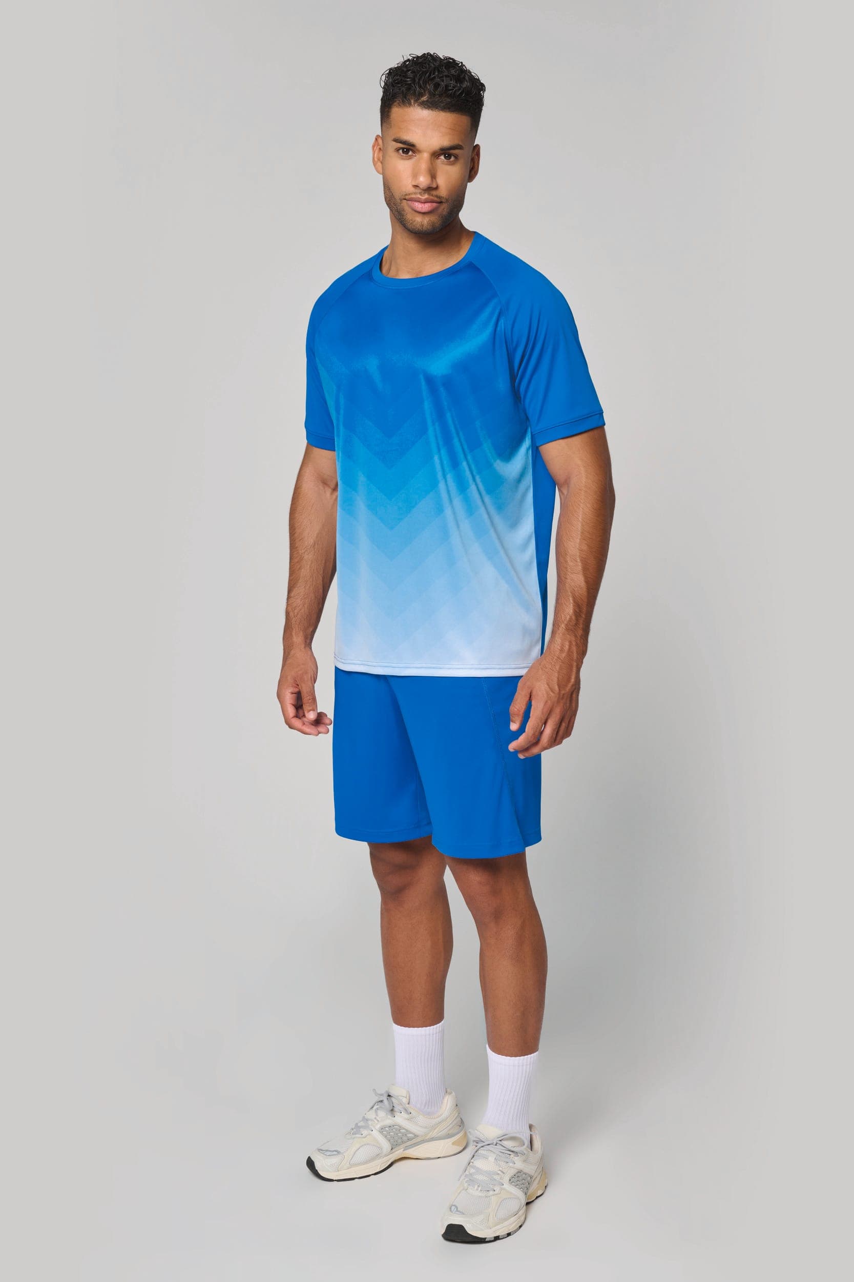 Maillot multisport polyester sublimé unisexe en situation