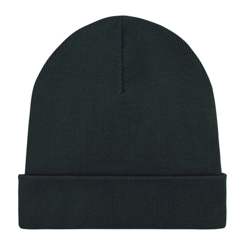 Bonnet côtelé coloris Noir