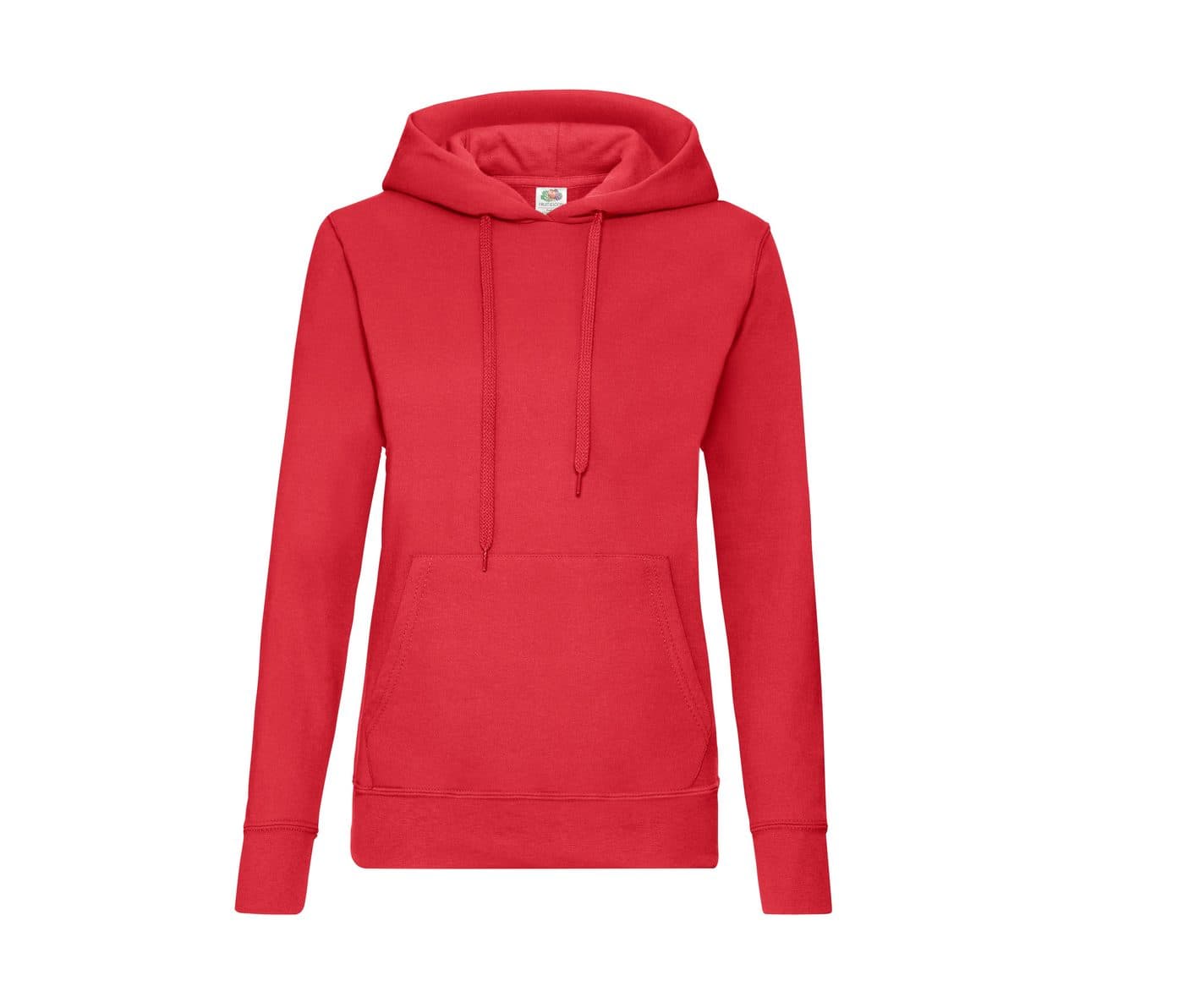 LADIES CLASSIC HOODED SWEAT coloris Rouge