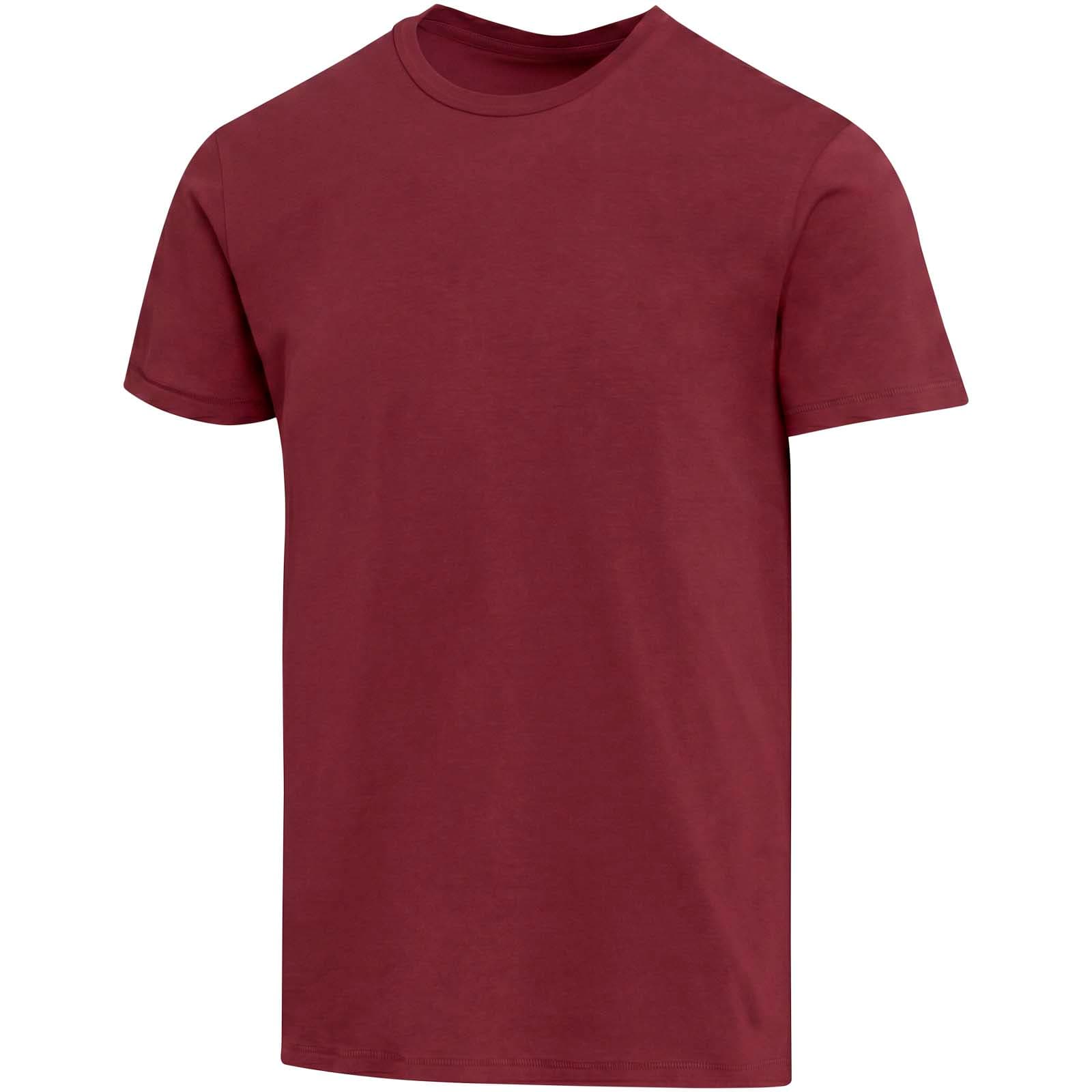 T-shirt unisexe Balfour à manches courtes en coton biologique certifié OCS de 200 g/m² coloris Bordeaux profond