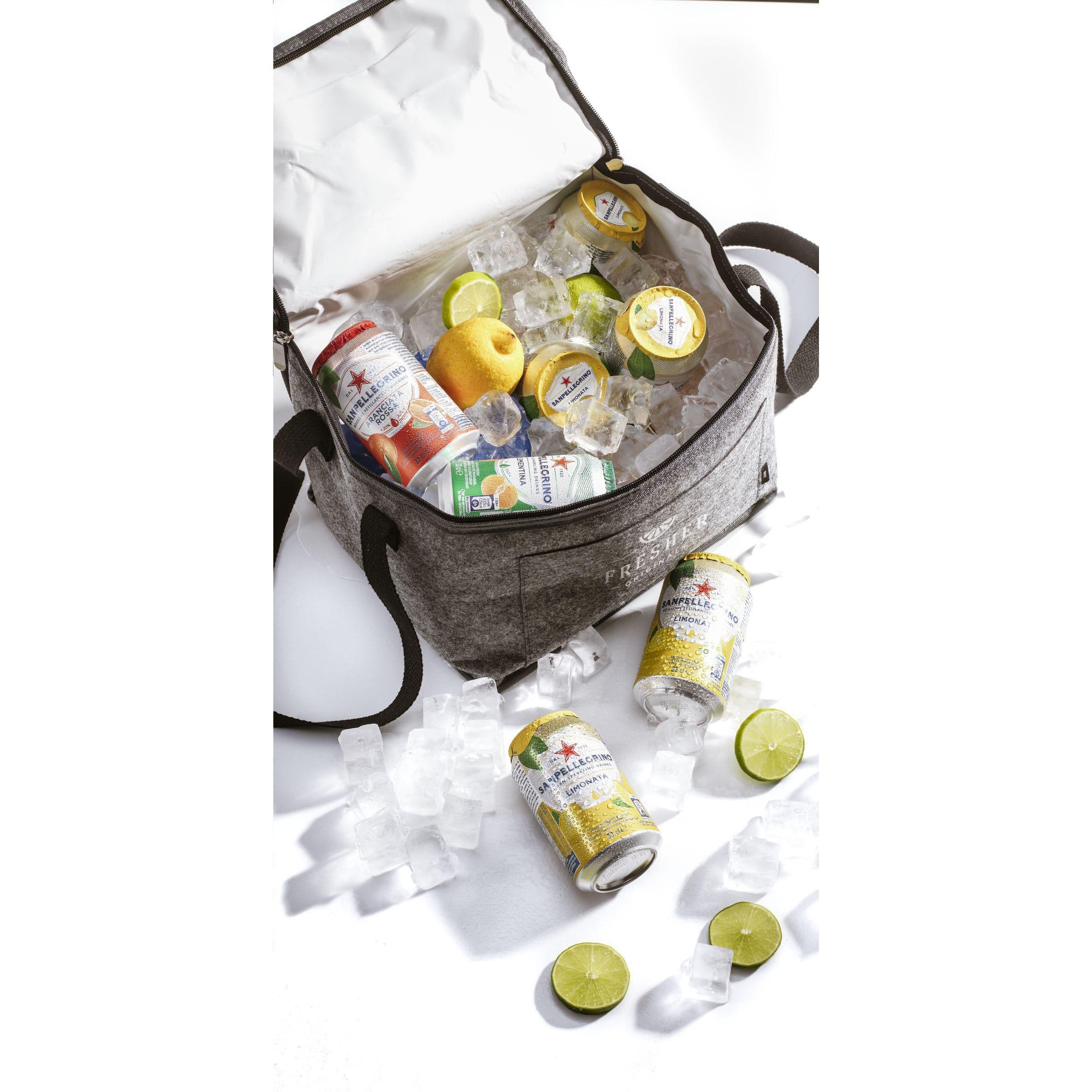 Sac isotherme Keep-it-Cool GRS feutre RPET en situation