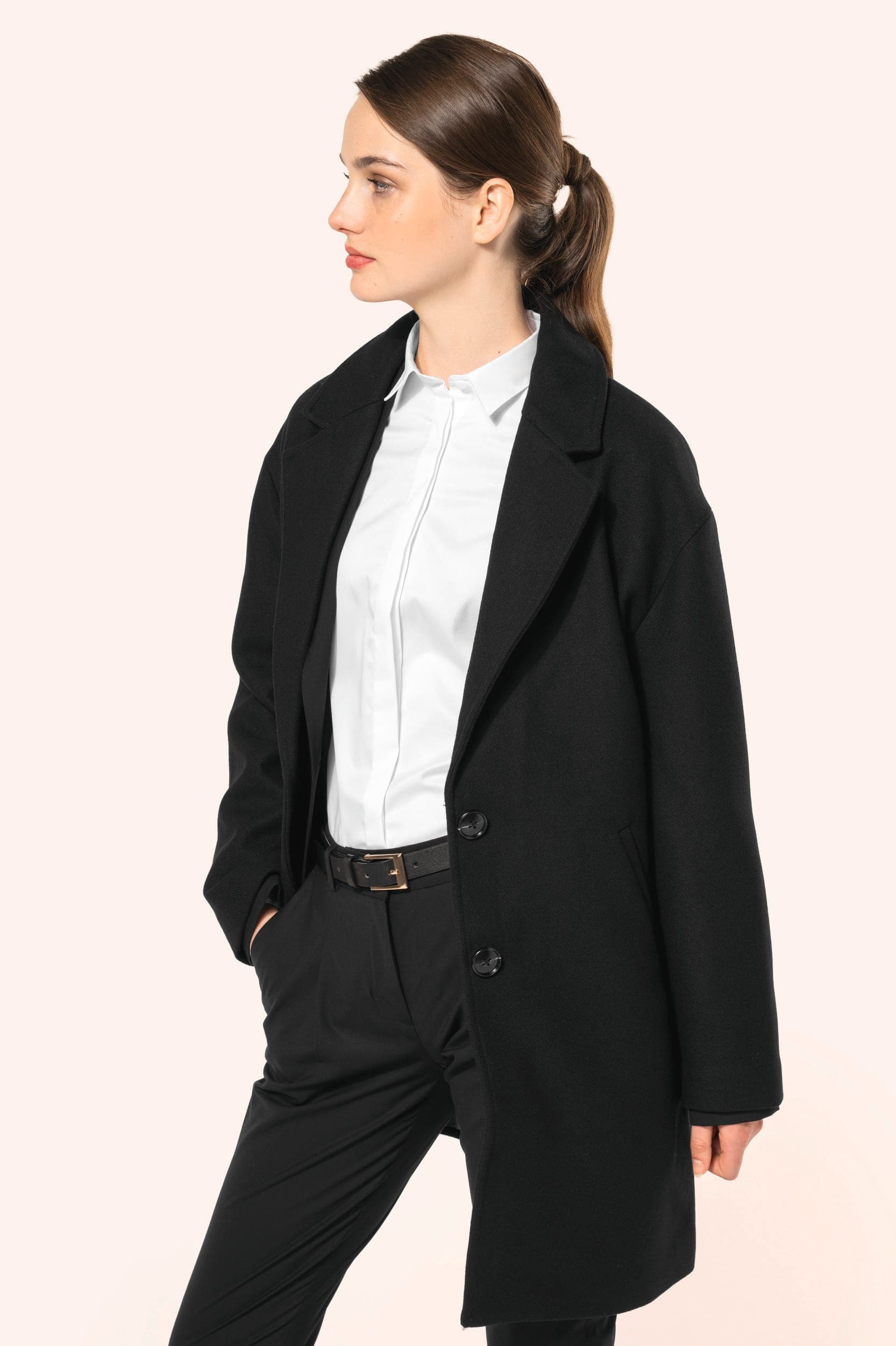 Manteau femme en situation