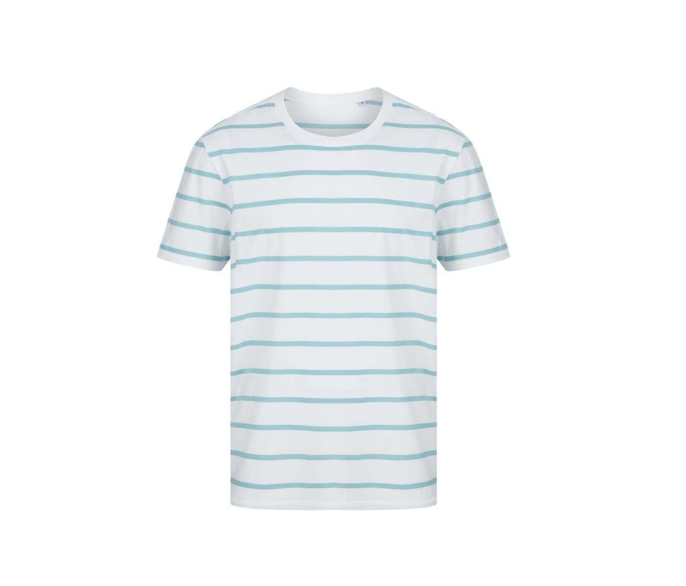 STRIPED T coloris Blanc / Bleu œuf de canard