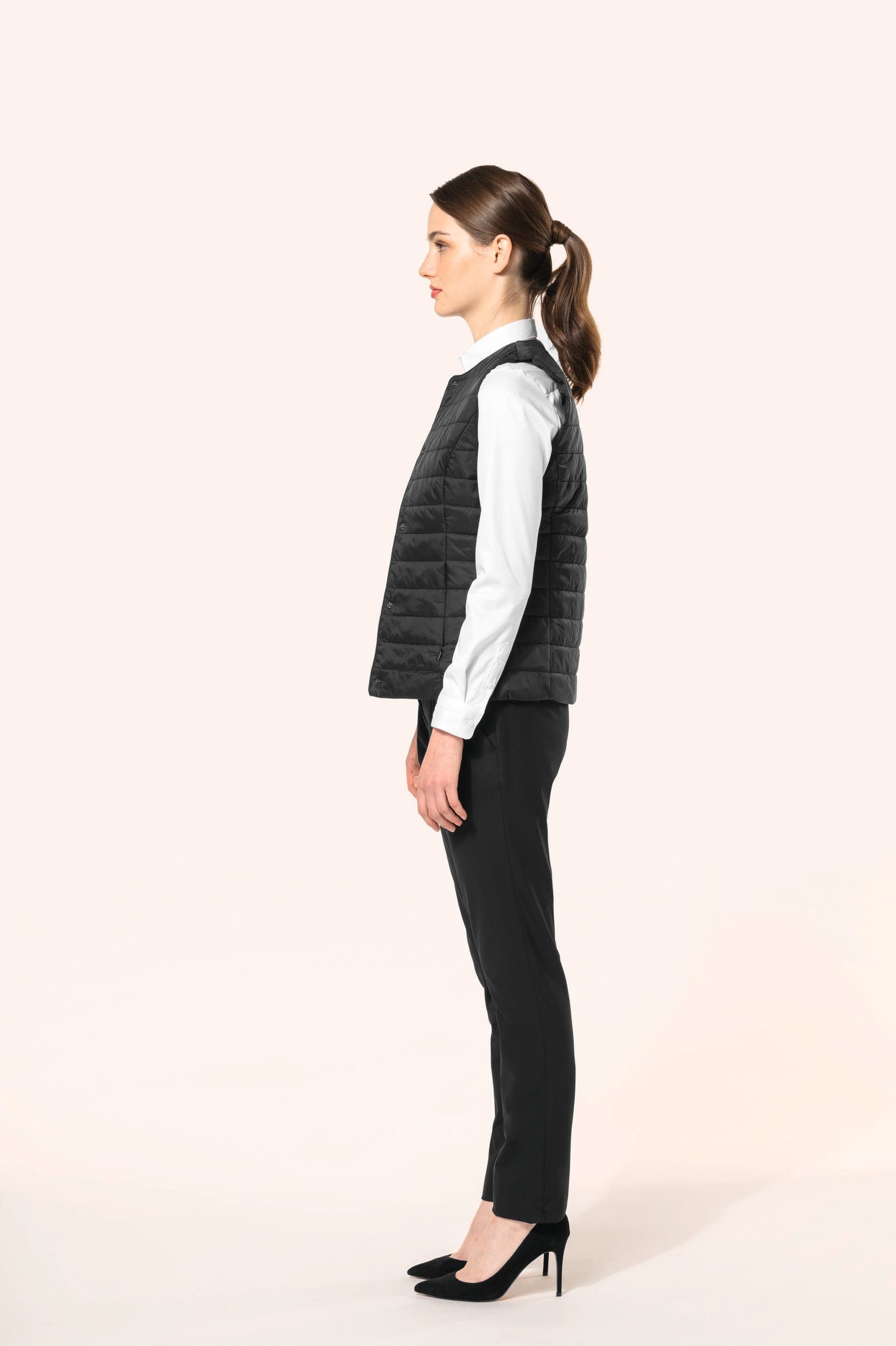 Bodywarmer léger femme en situation