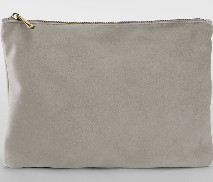 VELVET ACCESSORY POUCH coloris MOONSTONE