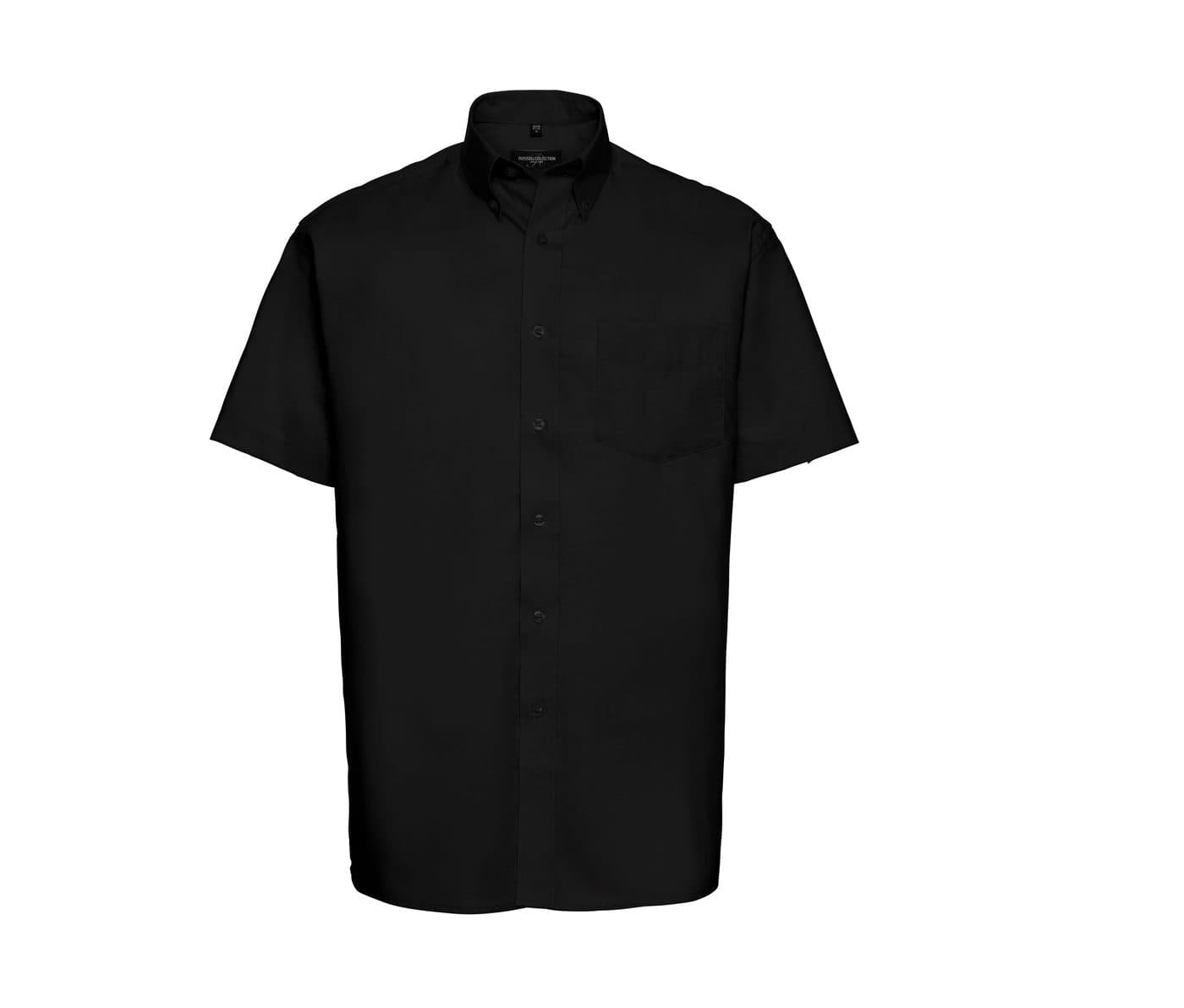 MEN'S SHORT SLEEVE CLASSIC OXFORD SHIRT coloris Noir