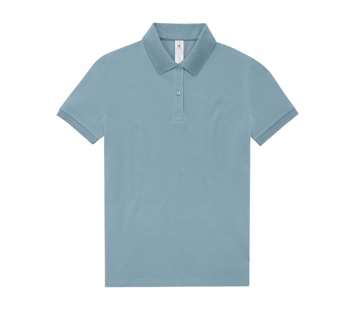 B&C MY POLO 210 /WOMEN coloris Bleu Amalfi