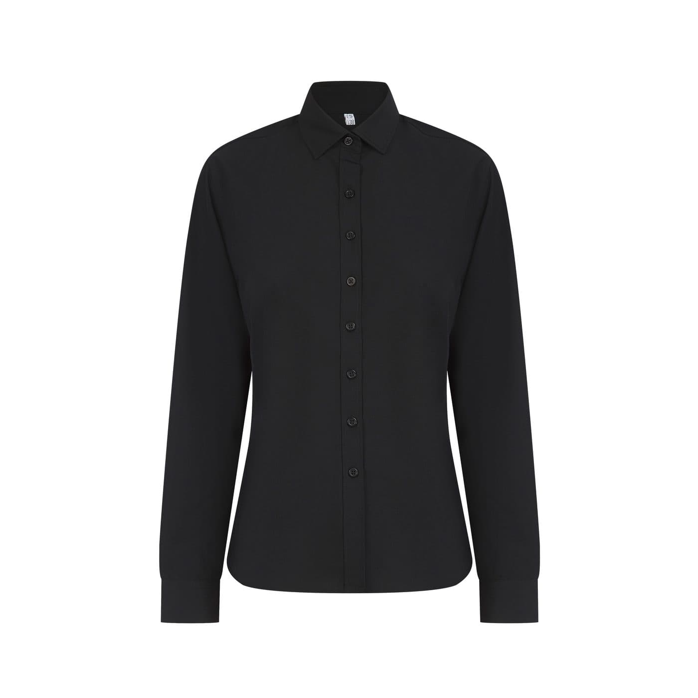 LADIES' LONG SLEEVED 'COTTON FEEL' COOLPLUS® SHIRT