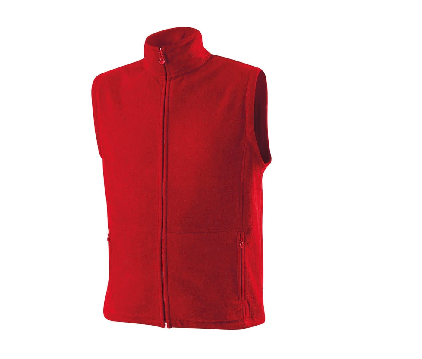 FLEECE BODYWARMER coloris Rouge