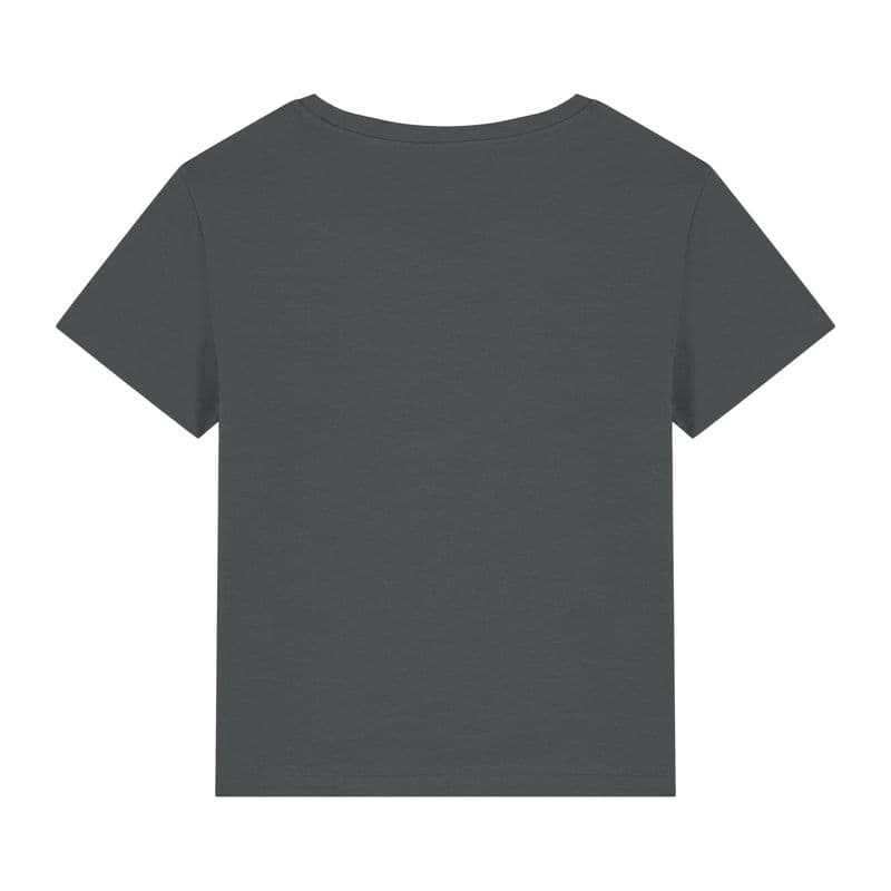 Stella Serena women's scoop neck t-shirt coloris Anthracite