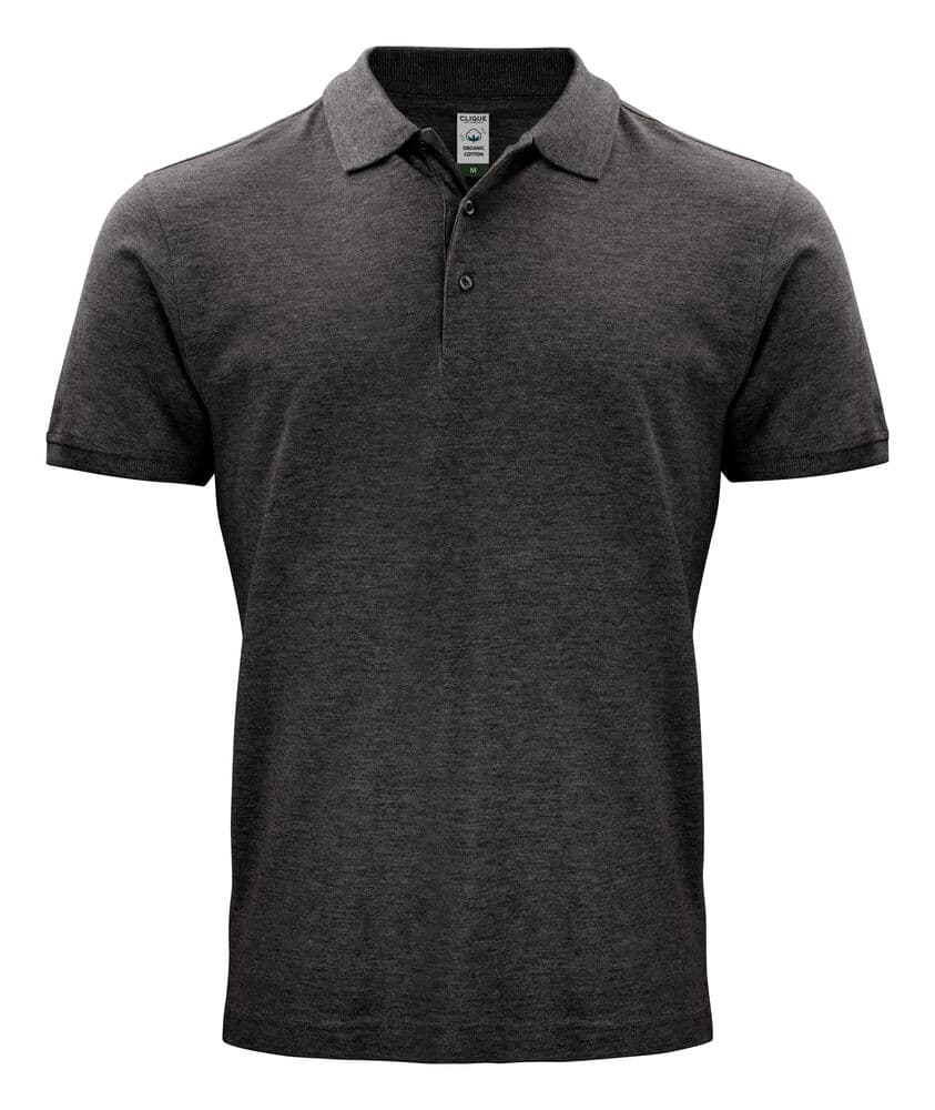Clique Classic OC Polo coloris Anthracite chiné
