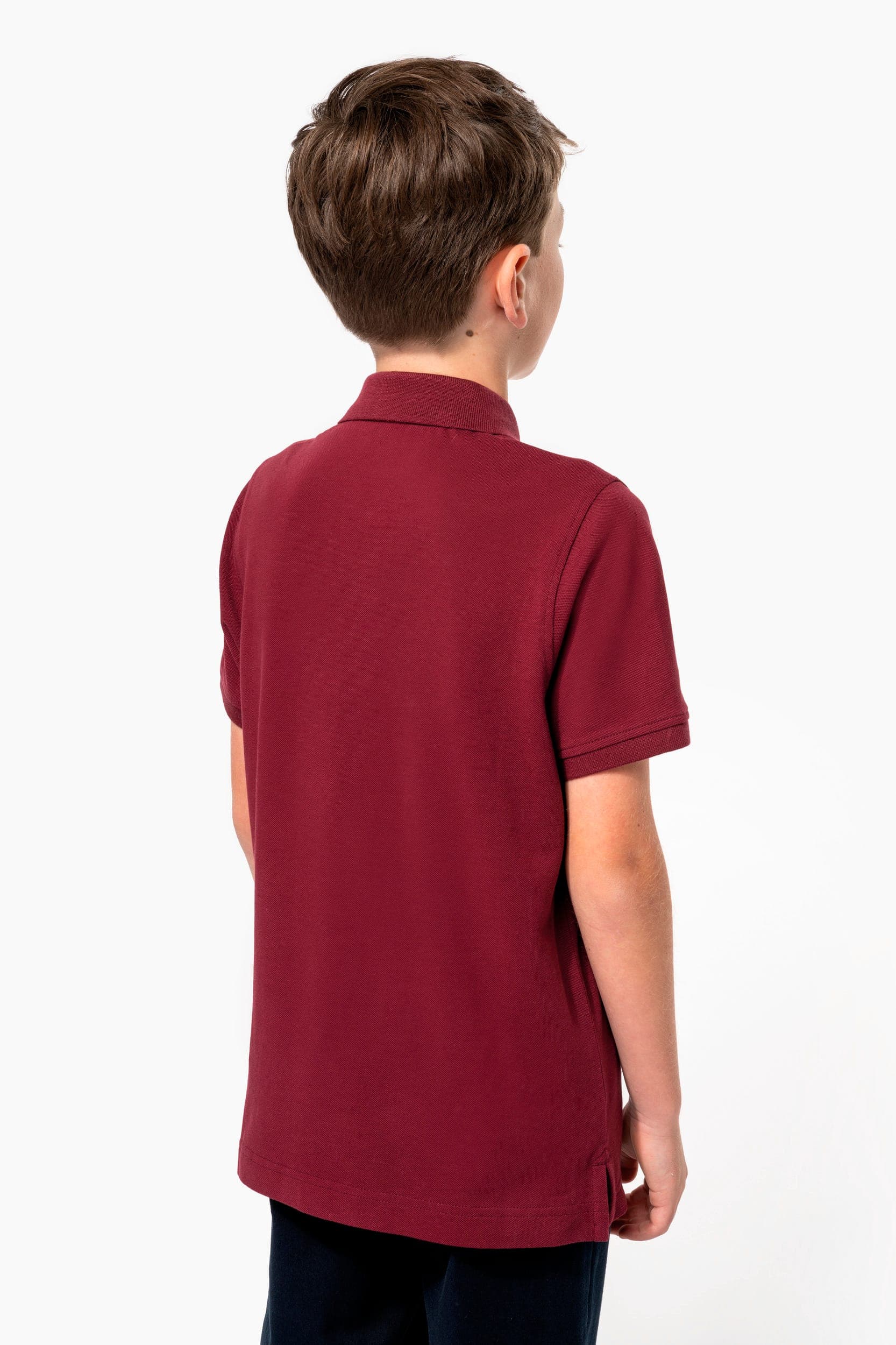 Polo piqué Bio180 enfant en situation
