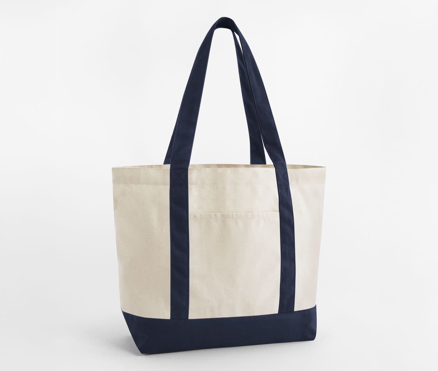 EARTHAWARE® ORGANIC VARSITY SHOPPER coloris Naturel / Bleu marine