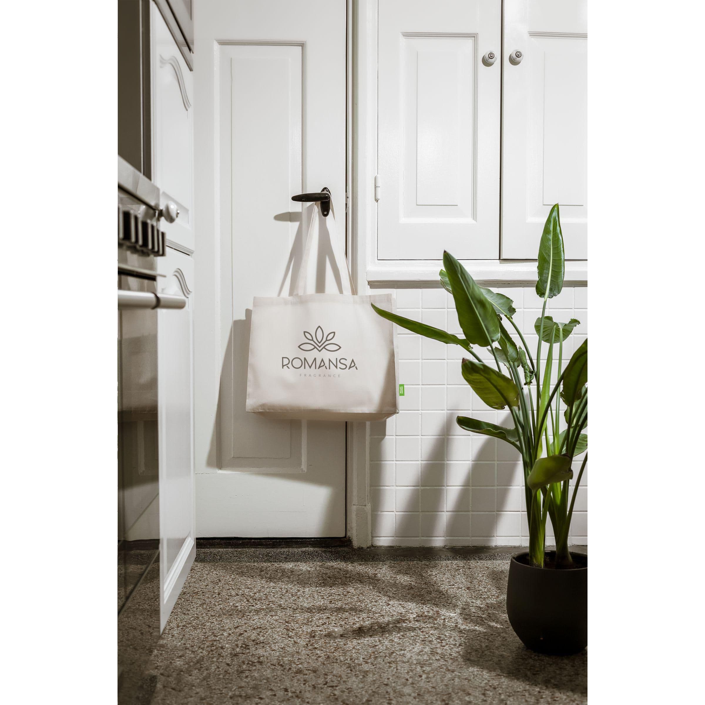 Sac shopping Shopper coton biologique (180 g/m²) en situation