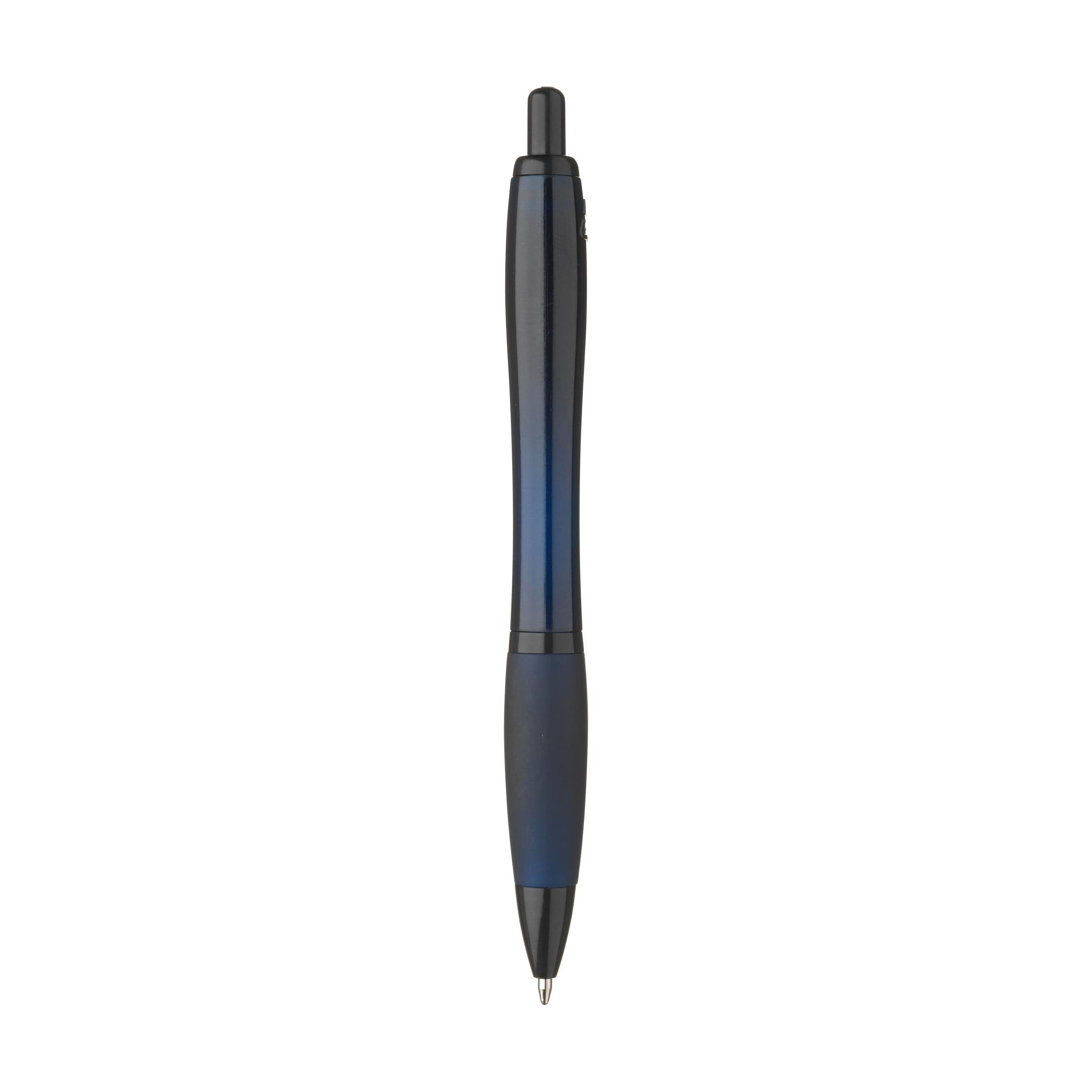 Stylo Athos TransBlack RCS ABS recyclé en situation