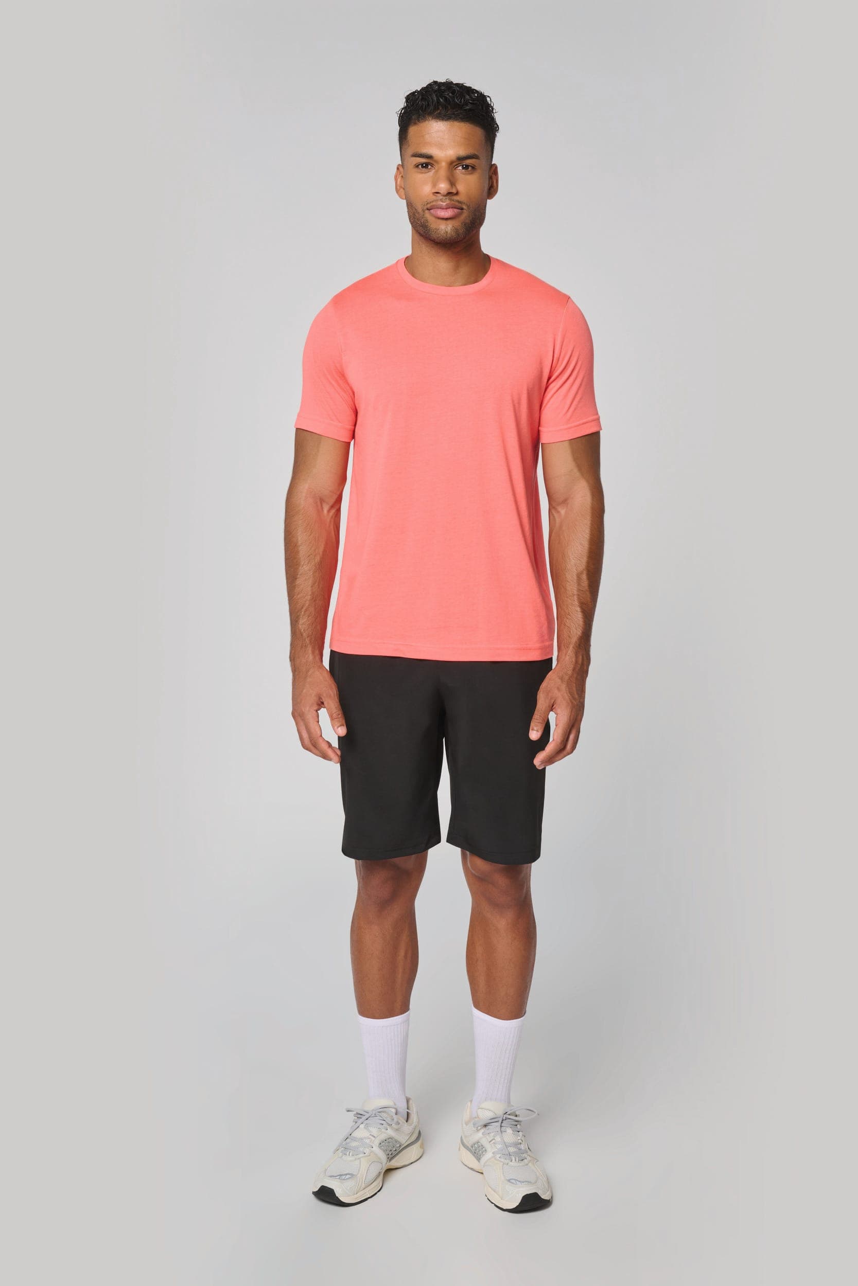 T-shirt triblend sport homme en situation