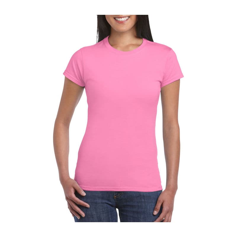 SOFTSTYLE® LADIES T-SHIRT coloris Azalée