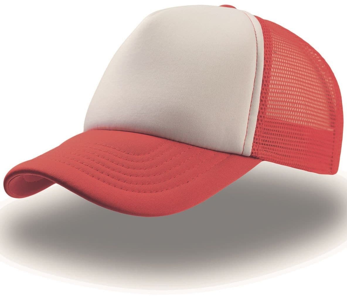 RAPPER CAP coloris Rouge / Blanc
