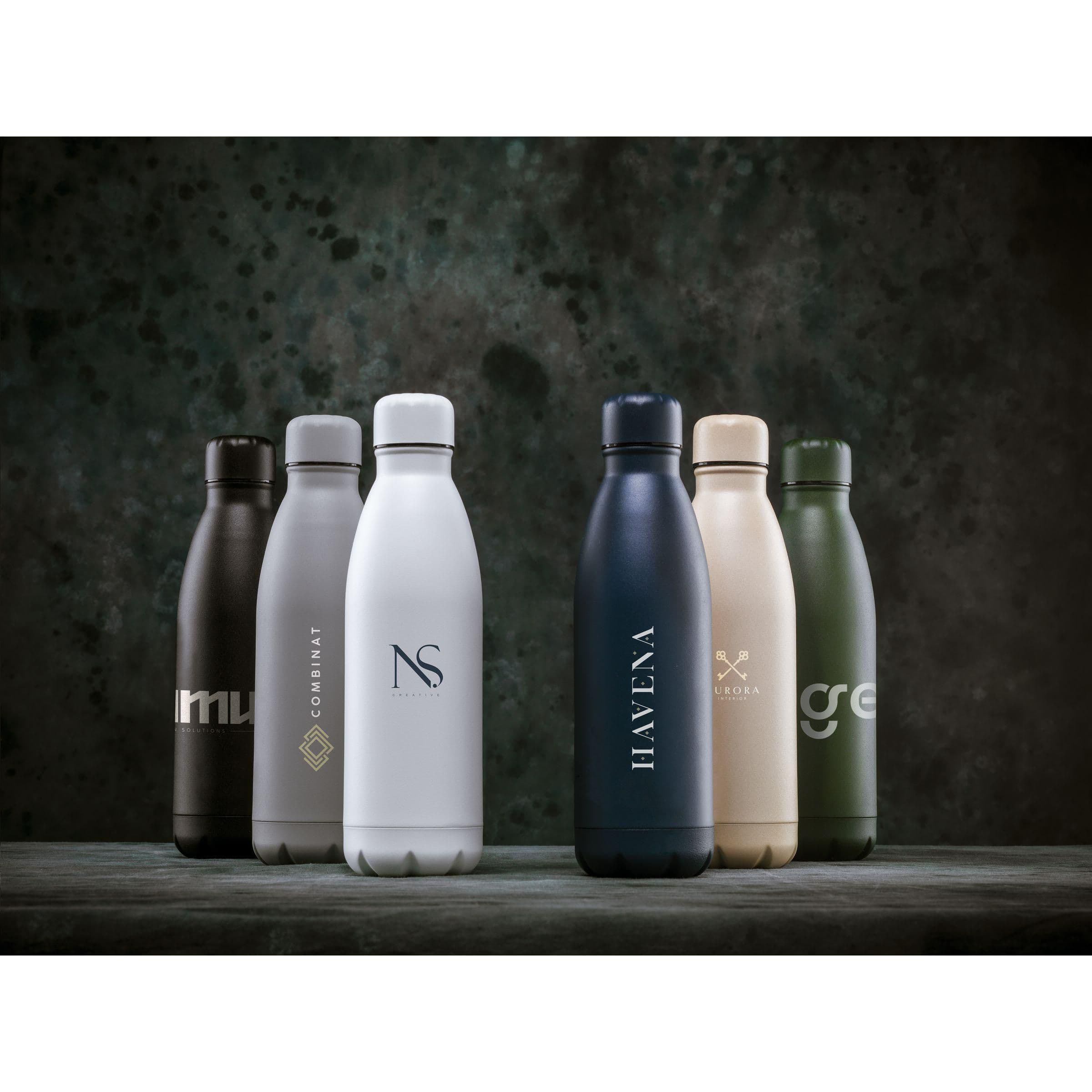 Bouteille Topflask Premium RCS acier recyclé 500 ml en situation