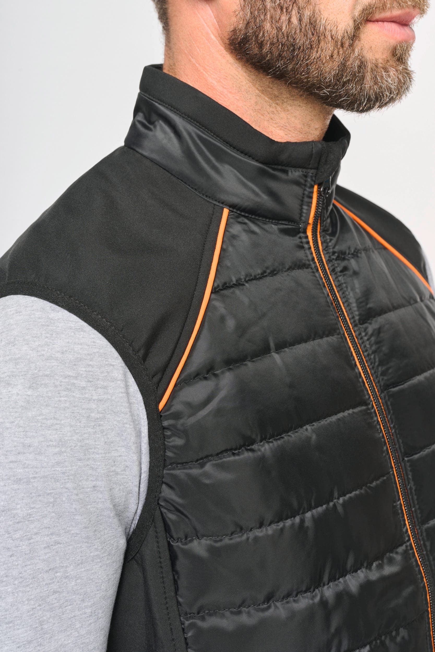Bodywarmer Day To Day bi-matière unisexe en situation