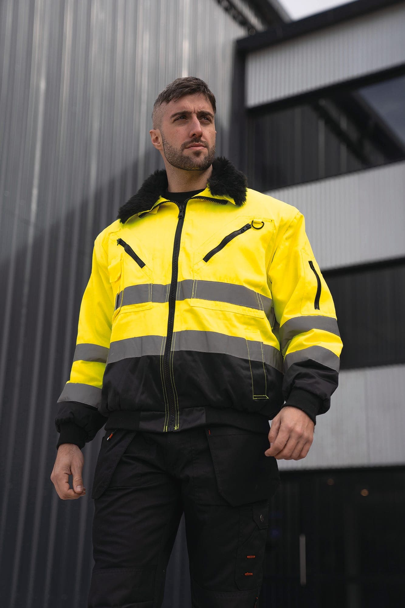 HI-VIS PILOT JACKET "OSLO"