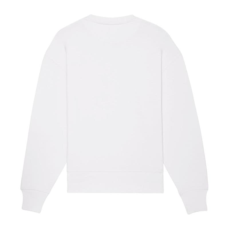 Radder unisex relaxed sweatshirt coloris Blanc
