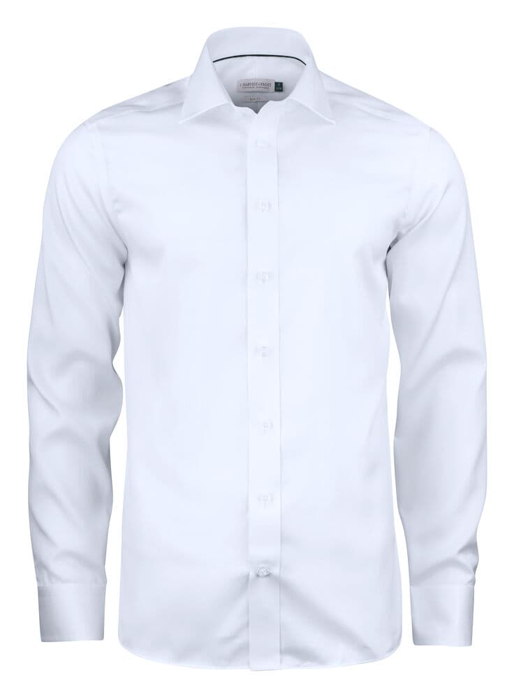 Green Bow 01 Chemise Coupe Slim Hommes coloris Blanc