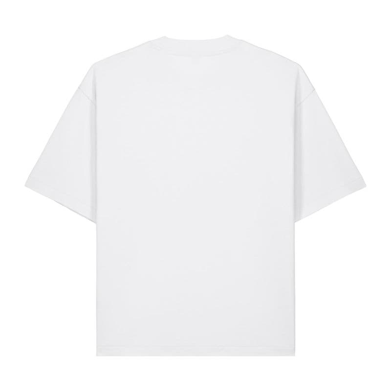 The unisex heavy weight boxy t-shirt coloris Blanc