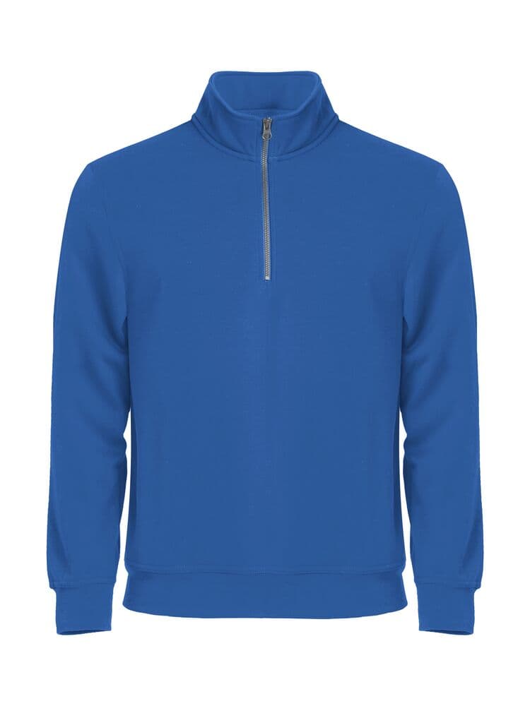 Clique Basic Half Zip coloris Bleu roi